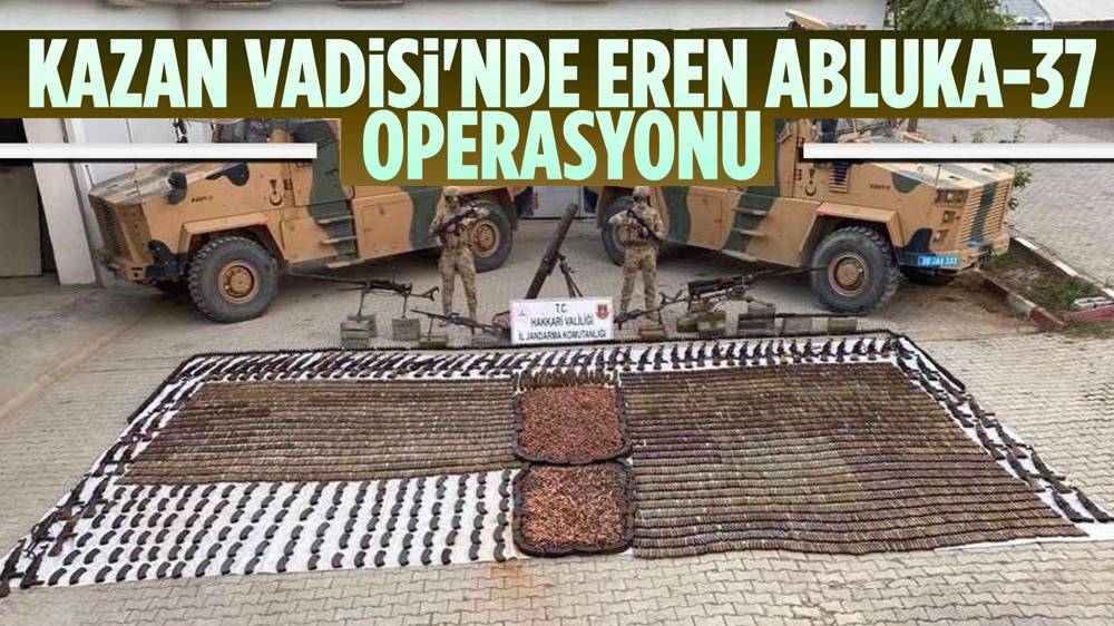 İçişleri Bakanlığı "Eren Abluka-37 Operasyonu" başlattı