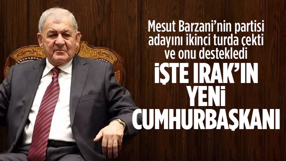 Irak Meclisi, cumhurbaşkanını seçti!