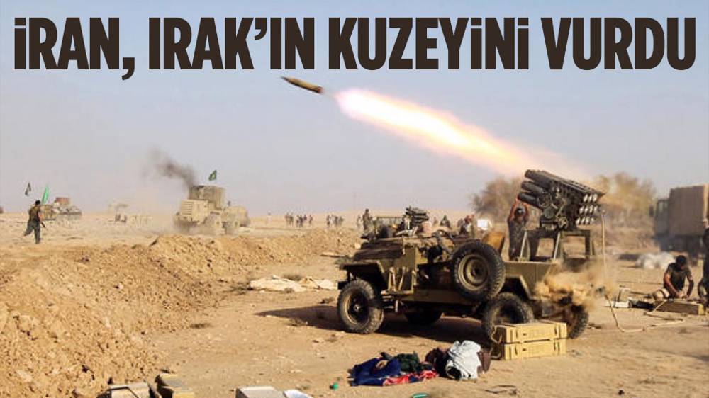 İran, Irak'ın kuzeyini bombaladı