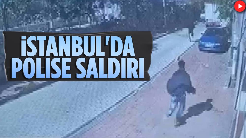 İstanbul'da polise saldırı