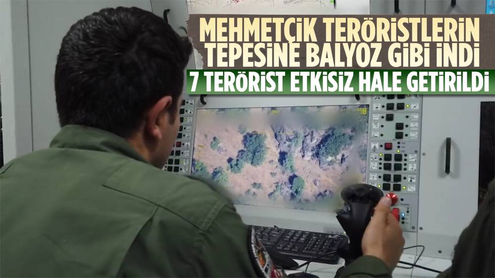 Pençe operasyonlarında 7 terörist etkisiz hale getirildi