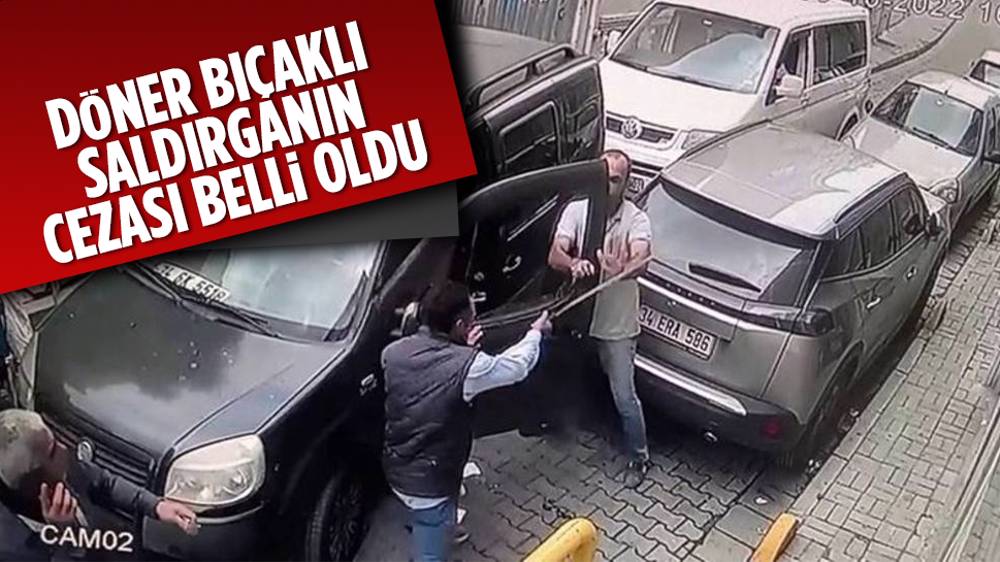 Trafikte döner bıçağıyla saldıran İranlı için 9 yıl istendi