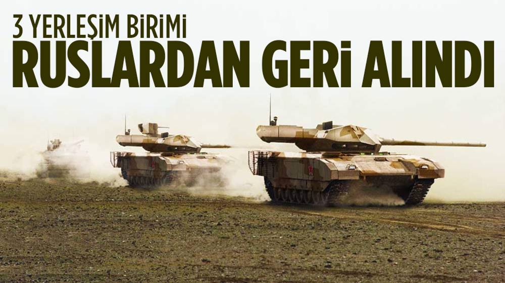 3 yerleşim birimi Ruslardan geri alındı