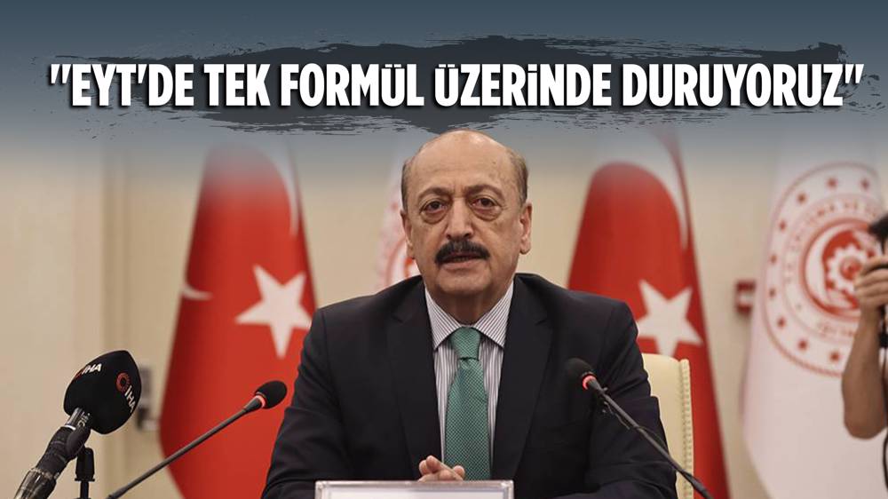 Bilgin,''EYT'de tek formül üzerinde duruyoruz"