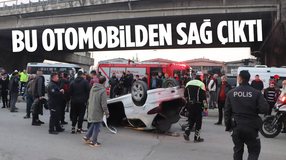Bu otomobilden canlı çıktı