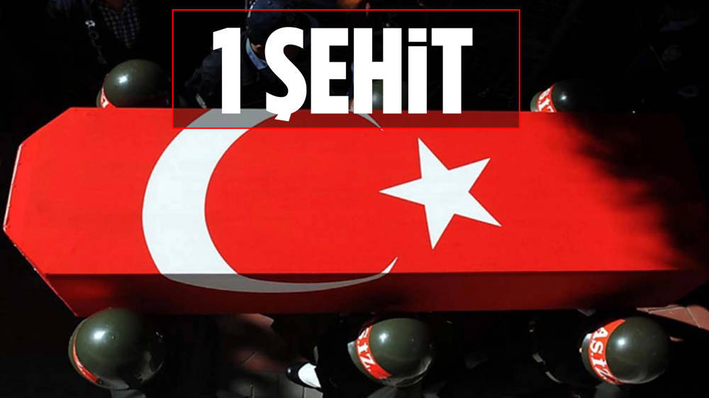 Pençe-Kilit operasyon bölgesinde bir asker şehit oldu