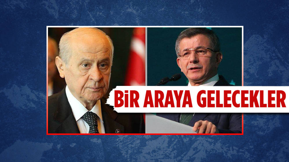 Bahçeli ve Davutoğlu'ndan Gazze birlikteliği 