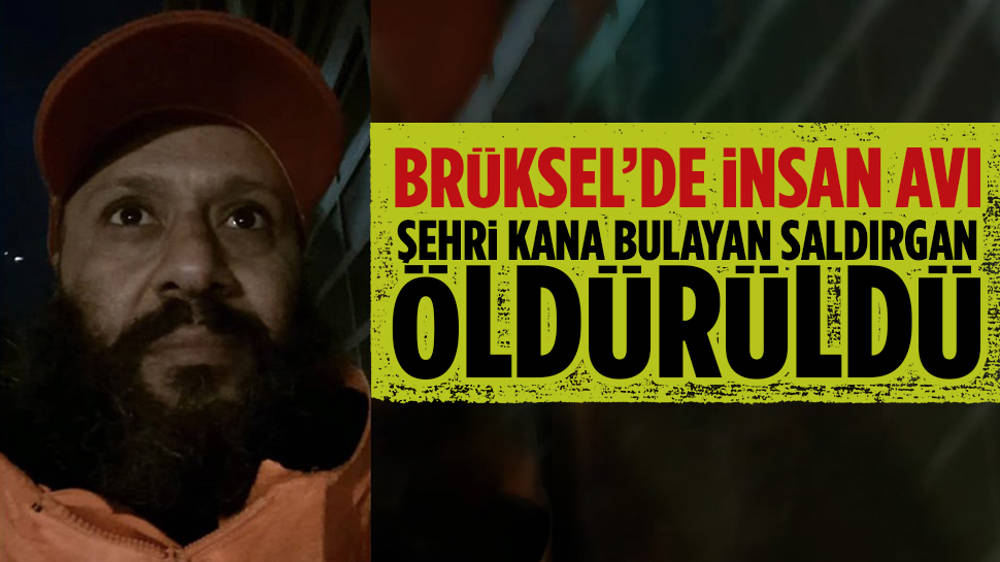 Brüksel’i kana bulayan saldırgan öldürüldü