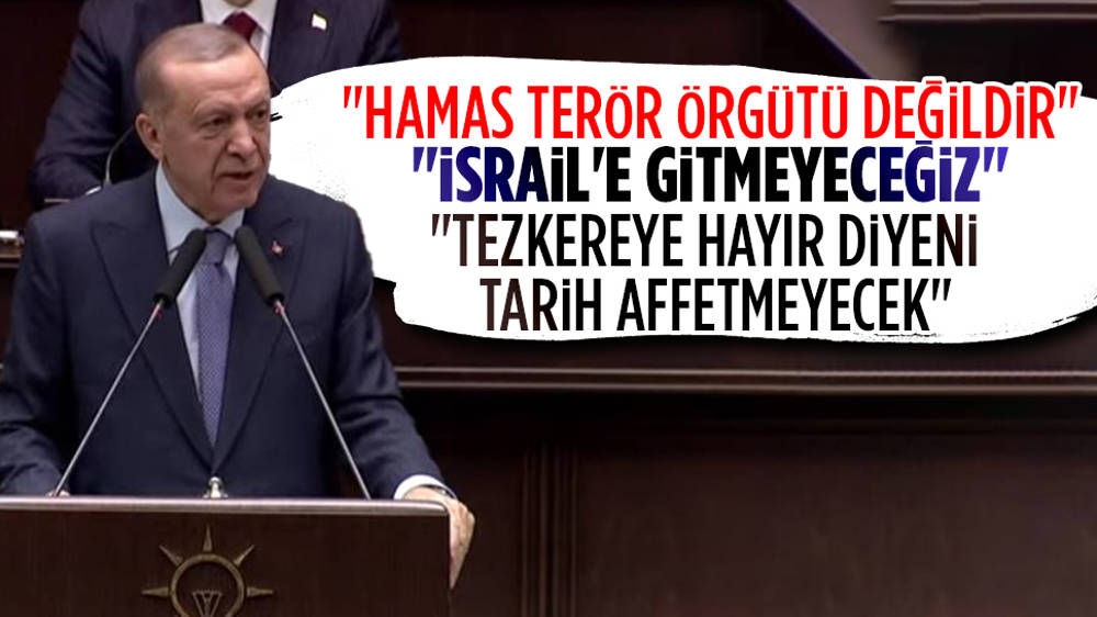 Erdoğan, "Tezkereye hayır diyeni tarih affetmeyecek"