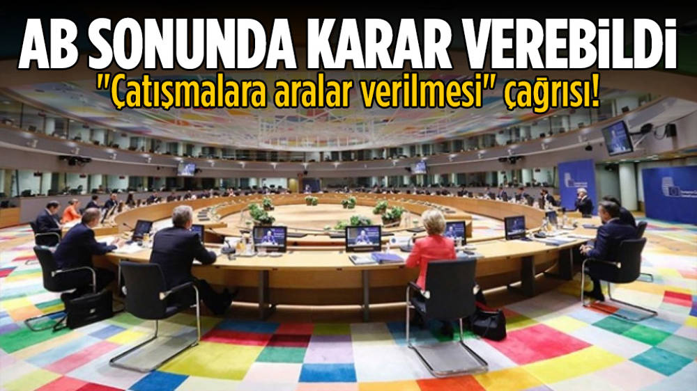 AB’den “çatışmalara aralar verilmesi” çağrısı!