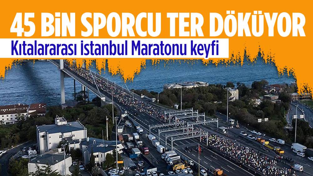 45. İstanbul Maratonu başladı