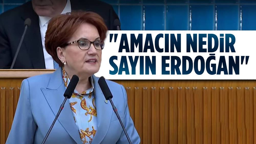 Akşener'den Erdoğan'a 'Hamas' tepkisi 