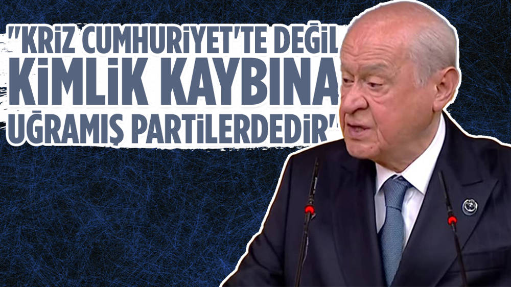 Bahçeli'den muhalefete tepki 