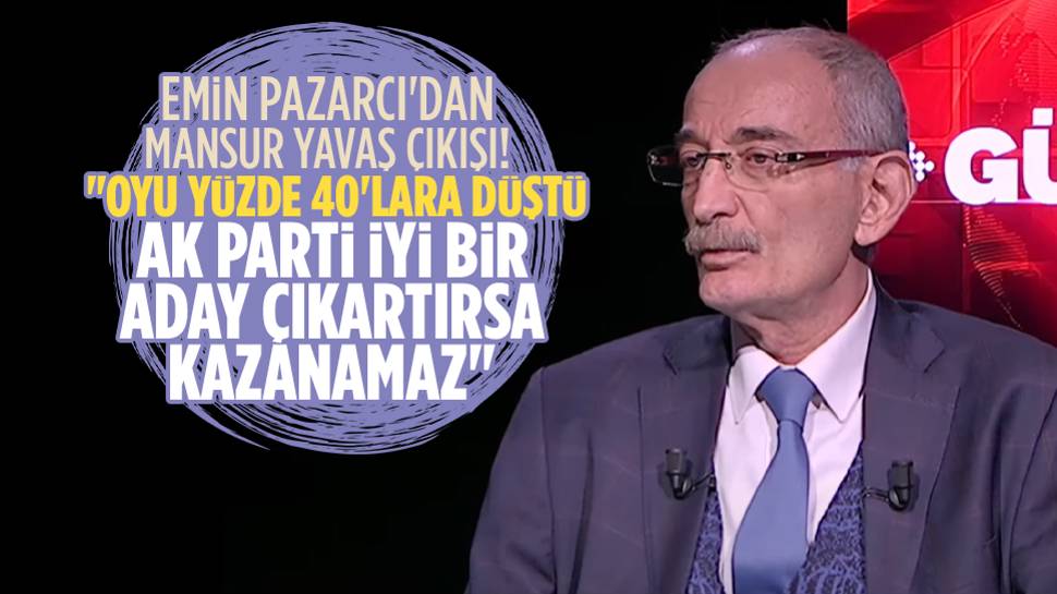 Emin Pazarcı: ''Turgut Altınok, Murat Köse, Hakan Han Özcan, Mansur Yavaş’ı dağıtır''