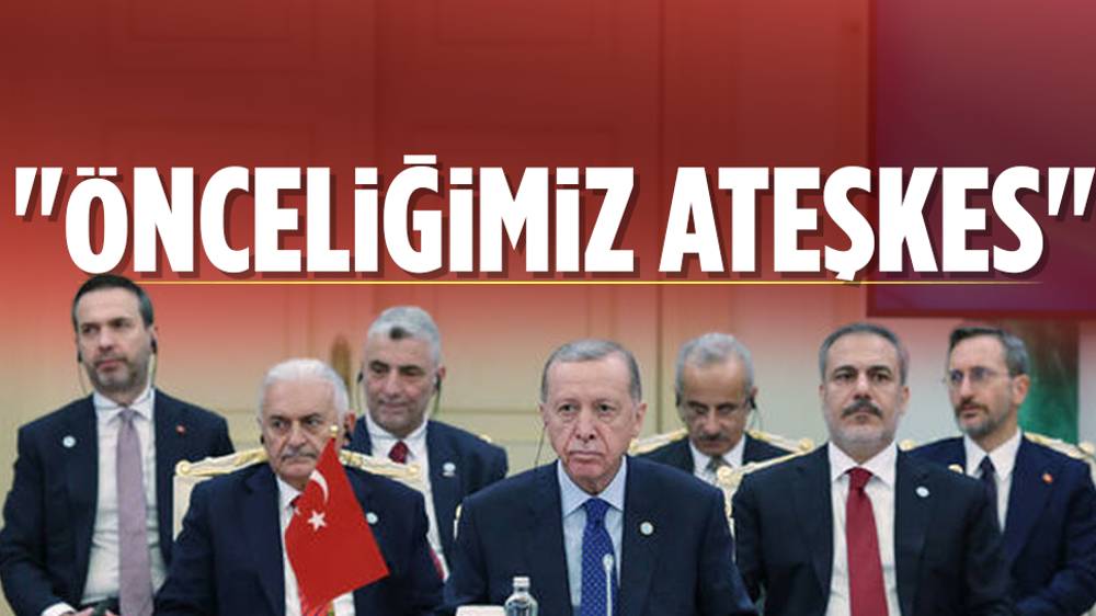 Erdoğan Türk Devletleri Teşkilatı Zirvesi'nde