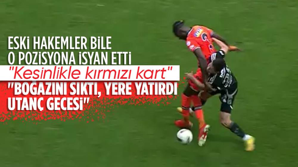 Eski hakemler Fenerbahçe maçında Oosterwolde'ye yapılan müdahaleye isyan etti: ''Kesinlikle kırmızı kart''