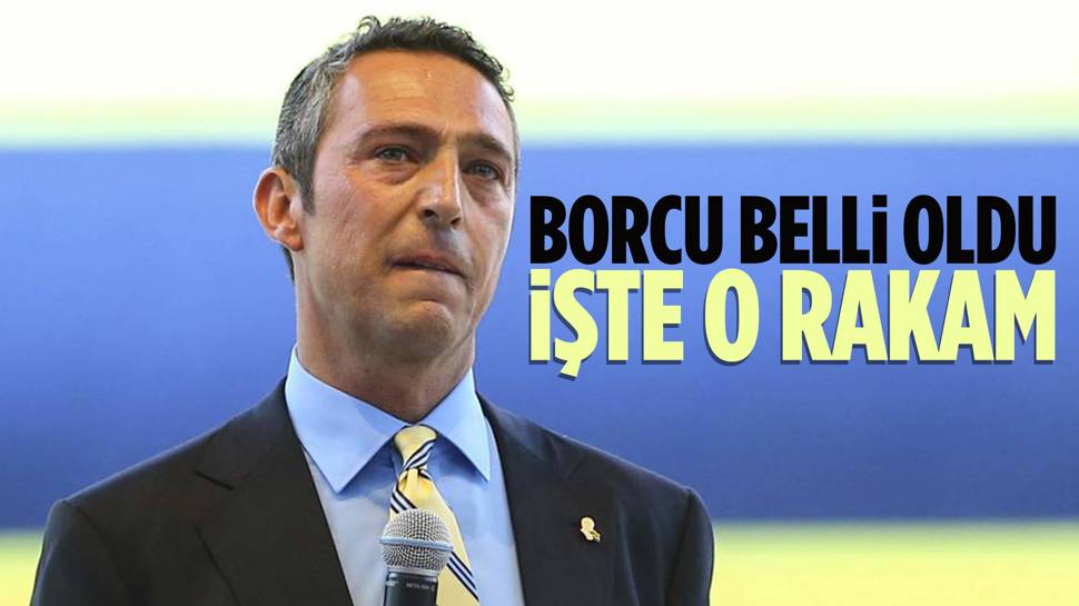 Fenerbahçe'nin borcu belli oldu...