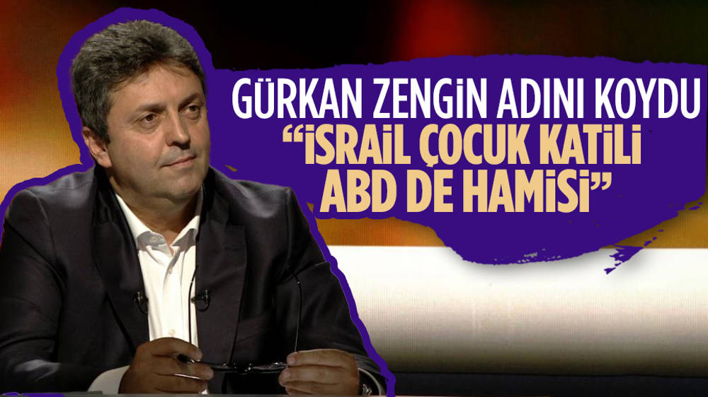 Gürkan Zengin’den İsrail ve ABD’ye ‘çocuk katili’ suçlaması