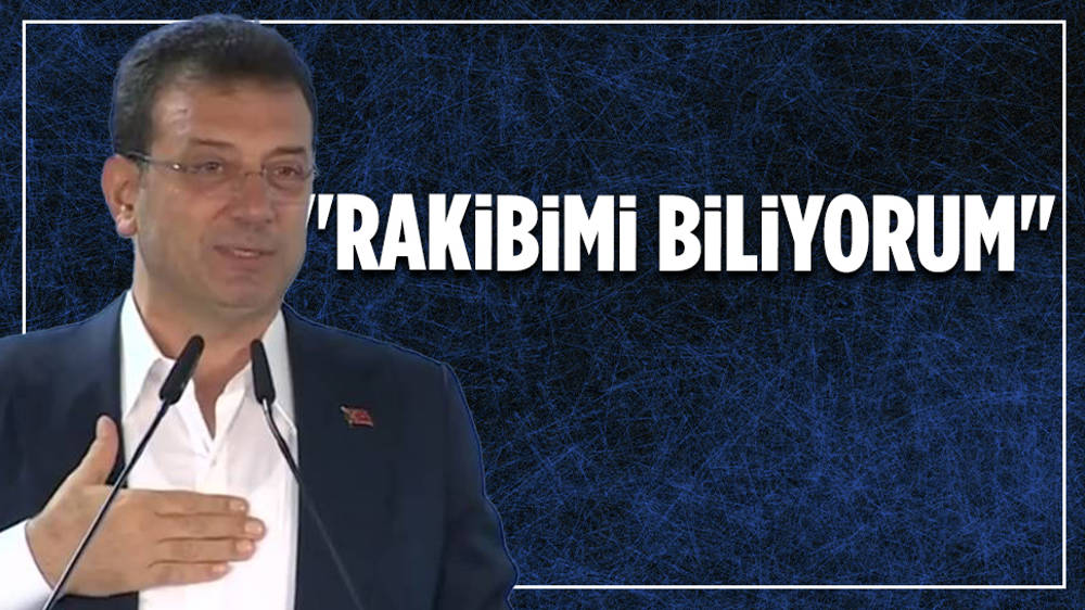 İmamoğlu'dan rakip çıkışı 