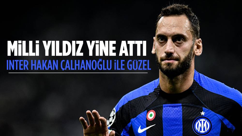 Inter Hakan Çalhanoğlu’nun golüyle Atalanta’yı yendi