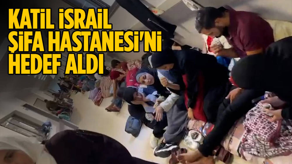 İsrail, Şifa Hastanesi yerleşkesini vurdu