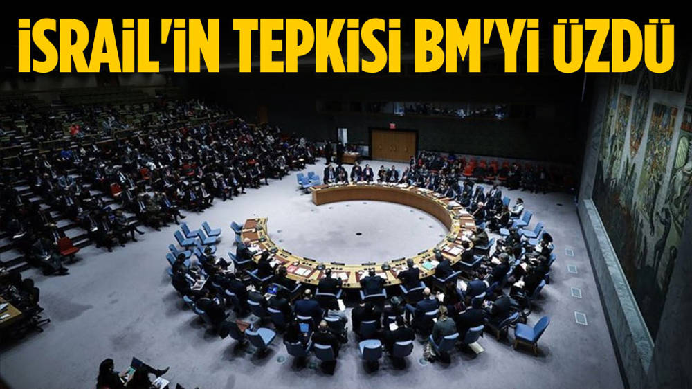 İsrail’in tepkisi BM’yi üzdü!