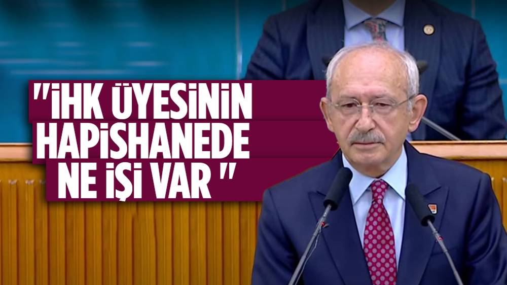 Kılıçdaroğlu’ndan Can Atalay tepkisi