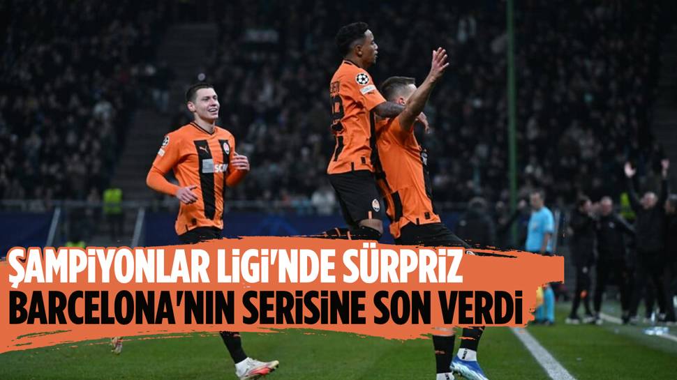 UEFA Şampiyonlar Ligi’nde gecenin sürprizi Shakhtar Donetsk