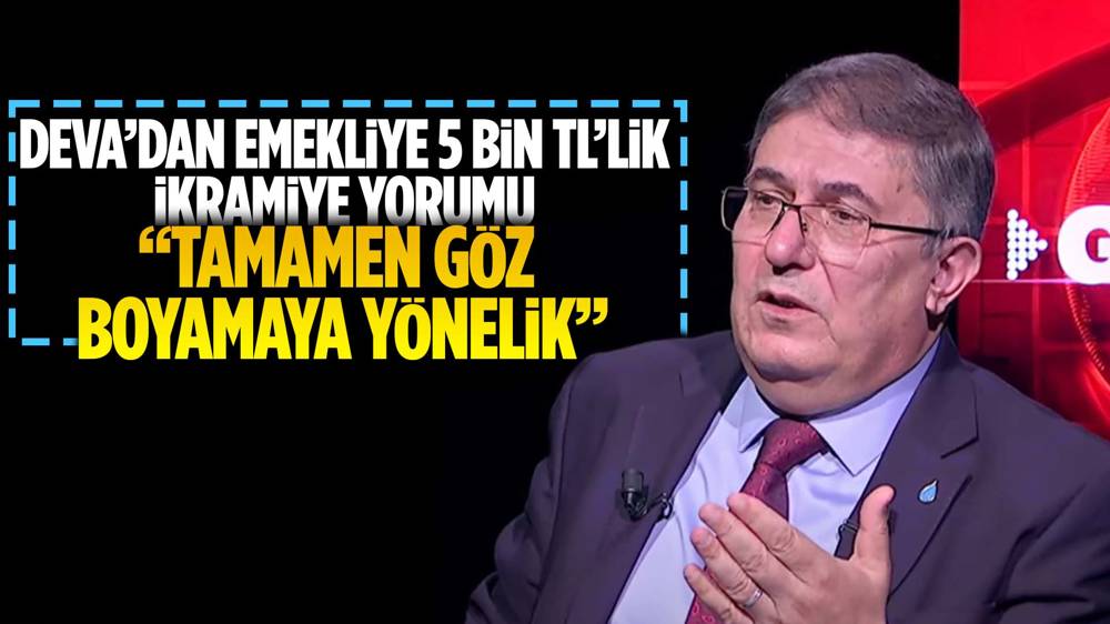 Emekliye 5 bin TL ikramiye... Çanakcı: ''Avunun demek türünden bir adım'' 