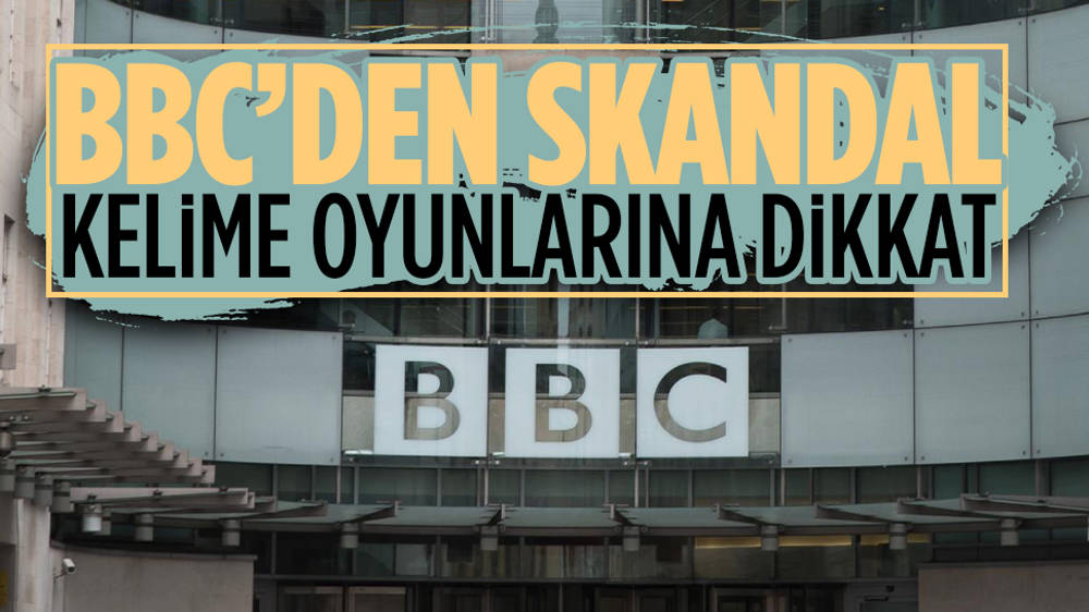 İngiliz BBC'den hayatını kaybeden İsrail ve Filistinlilerle  ilgili skandal ifadeler