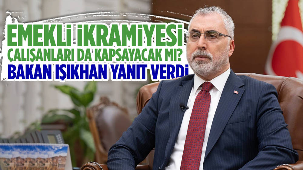 Vedat Işıkhan’dan emekli ikramiyesi açıklaması