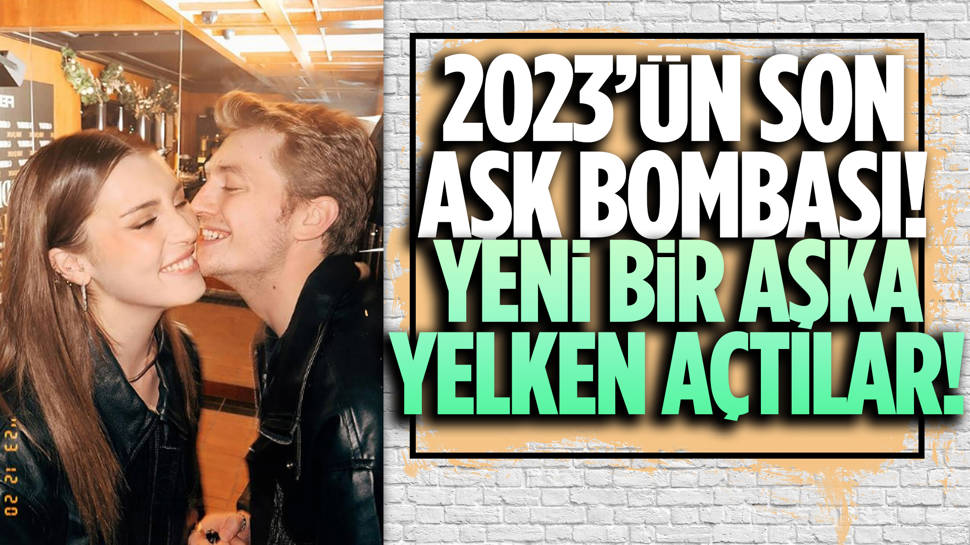 2023'ün son aşk haberi Erdem Şanlı ve Deniz Işın'dan geldi!