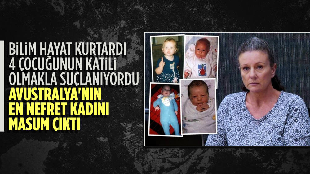 4 çocuğunu öldürmekle suçlanan 'Avustralya'nın en nefret edilen kadını' beraat etti