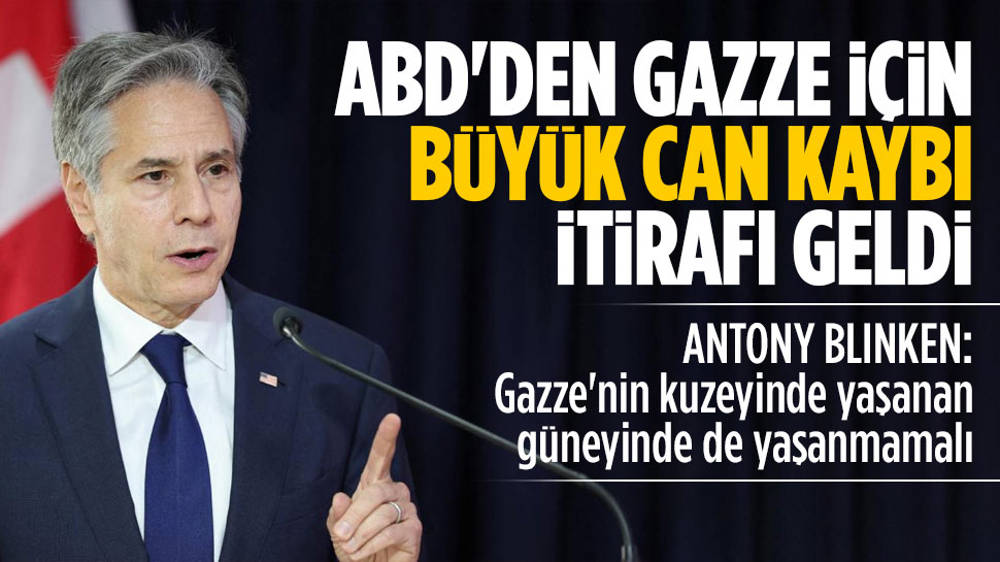 ABD, Gazze’deki can kaybının büyüklüğünü kabul etti