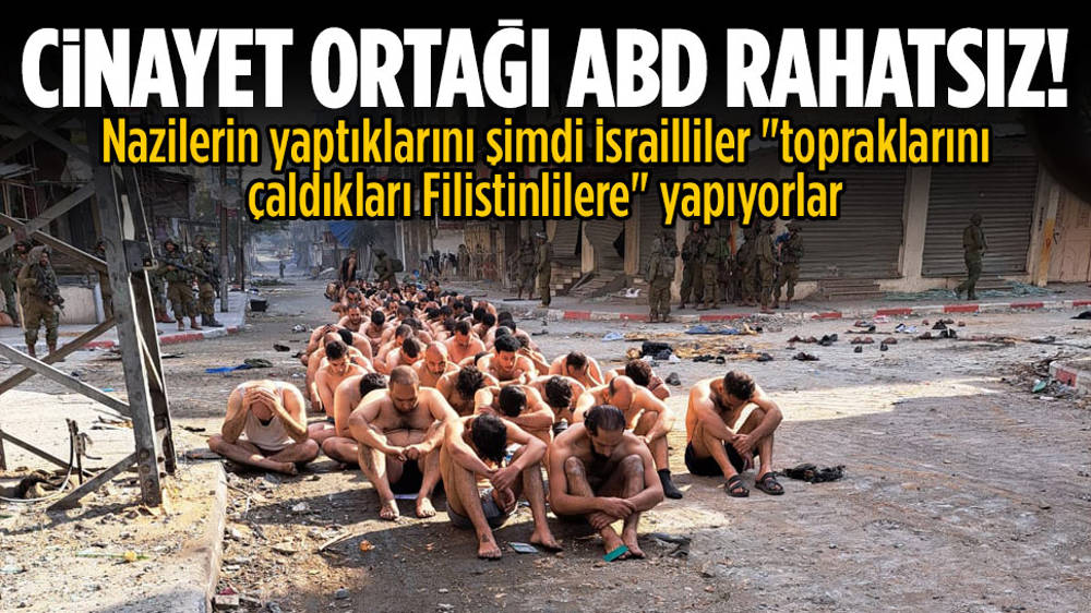 ABD, “yarı çıplak Filistinliler” görüntülerinden rahatsız oldu