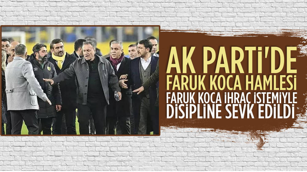 AK Parti'den karar çıktı: Koca ihraç istemiyle disipline sevk edildi