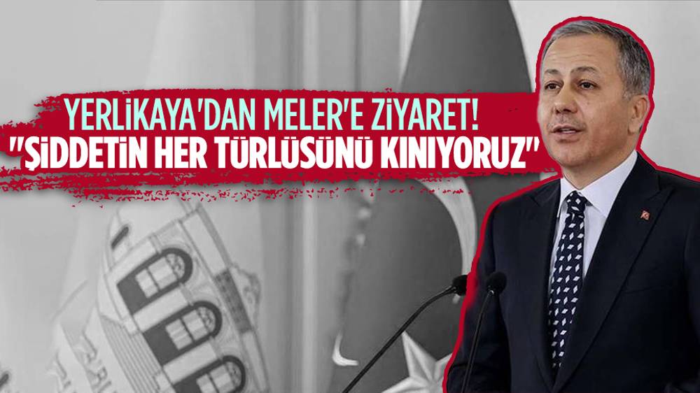 Bakan Yerlikaya, hakem Umut Meler'i hastanede ziyaret etti!