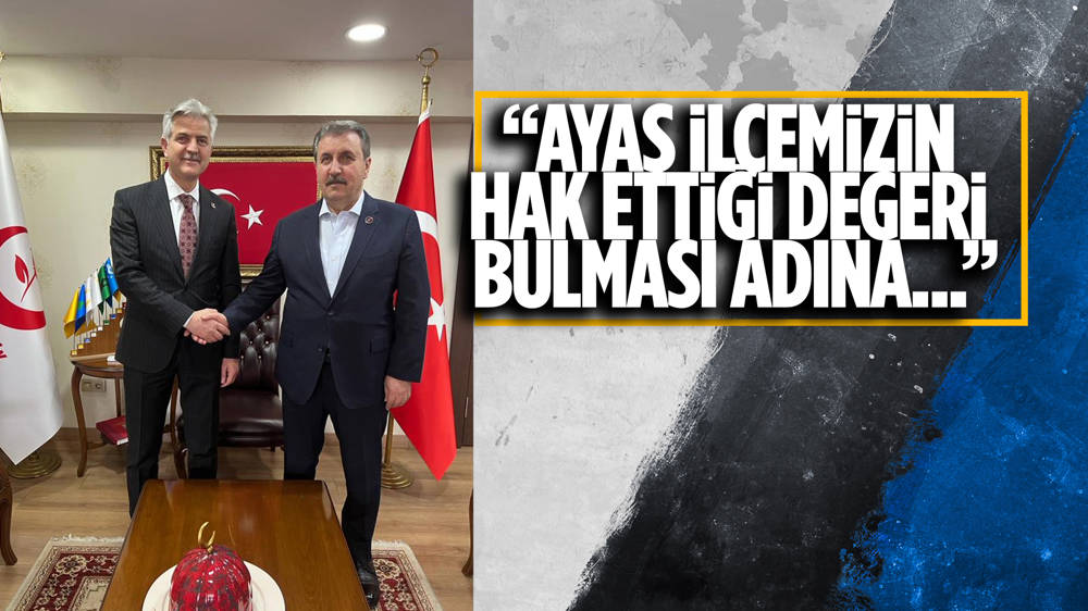 BBP'li Tevfik Eren, Ayaş için adaylığını duyurdu!