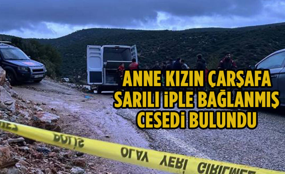 Bodrum'da Rus anne ile kızı feci halde ölü bulundu