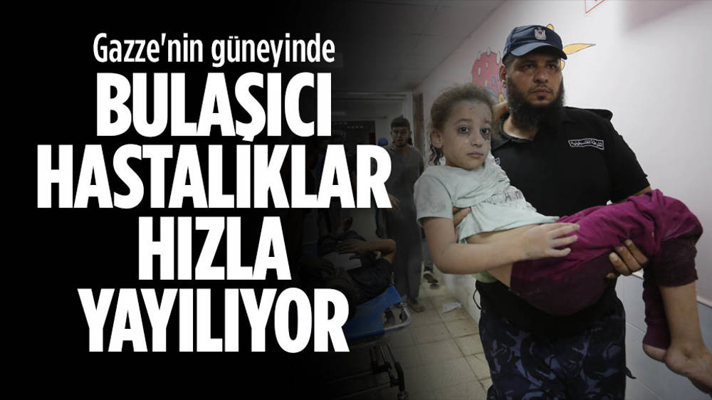 Bulaşıcı hastalıklar Gazze’nin güneyinde hızla yayılıyor