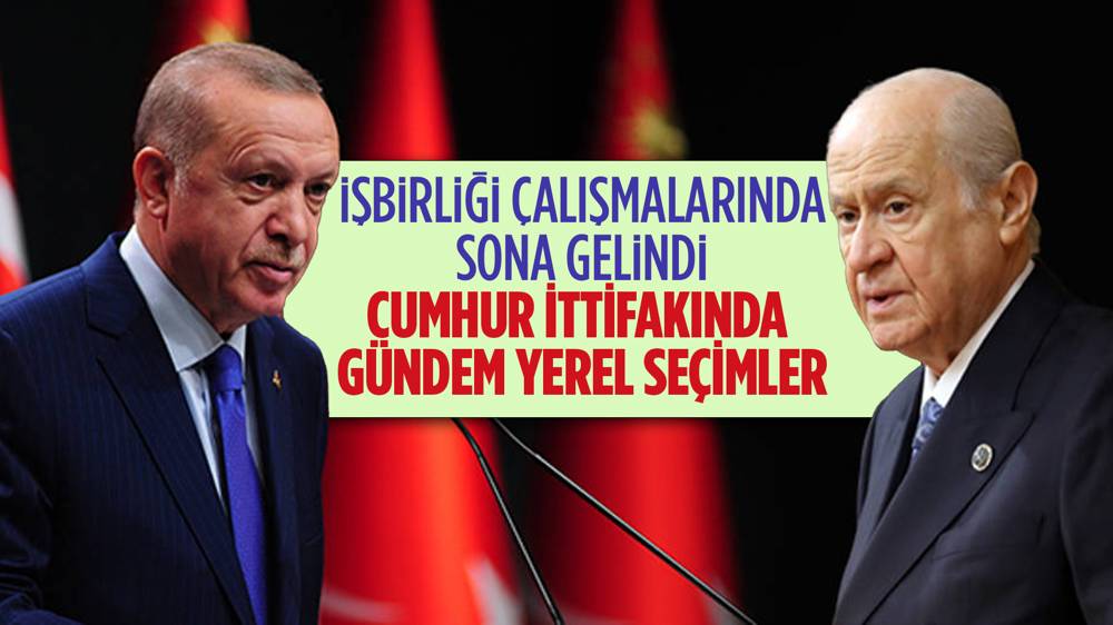 Cumhur İttifakının seçim çalışmalarında sona gelindi