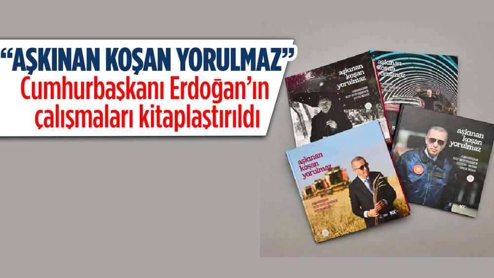 Cumhurbaşkanı Erdoğan'ın, 4 yıllık çalışmaları kitaplaştırıldı