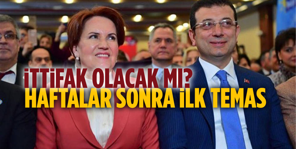 Ekrem İmamoğlu ile Akşener telefonla görüştü