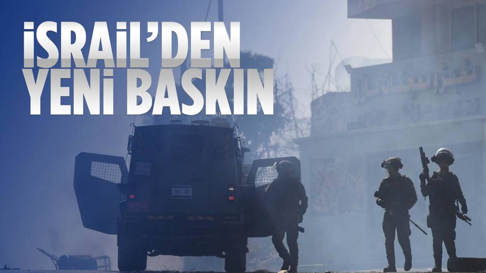 İsrail güçleri Cenin kentine baskın düzenledi