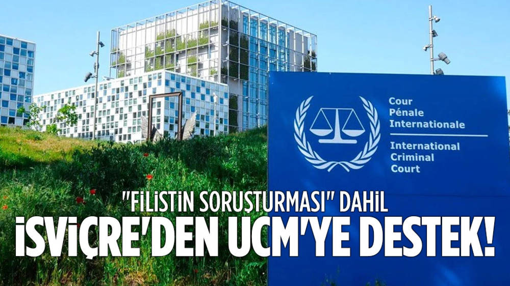 İsviçre’den UCM’ye Filistin desteği