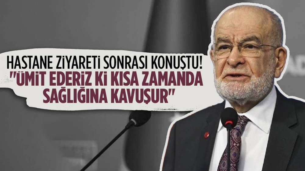 Karamollaoğlu, kürsüde fenaşalan Hasan Bitmez'in sağlık durumu ile ilgili konuştu! 