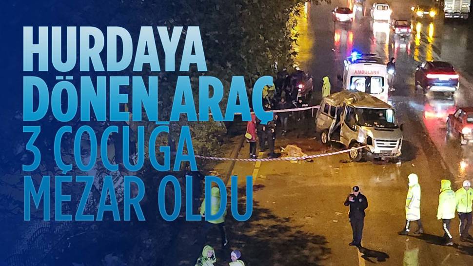 Konya'da minibüs refüje çarptı... Muharrem Aknur, Yaren Aknur ve Yiğit Uğur Azat hayatlarını kaybetti...