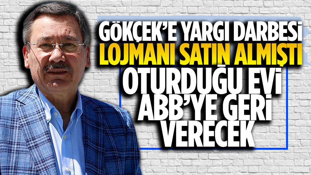 Mahkeme Belediye lojmanının Melih Gökçek’e satışını usulsüzlük gerekçesiyle iptal etti. Gökçek'in oturduğu ev ABB'ye devredildi