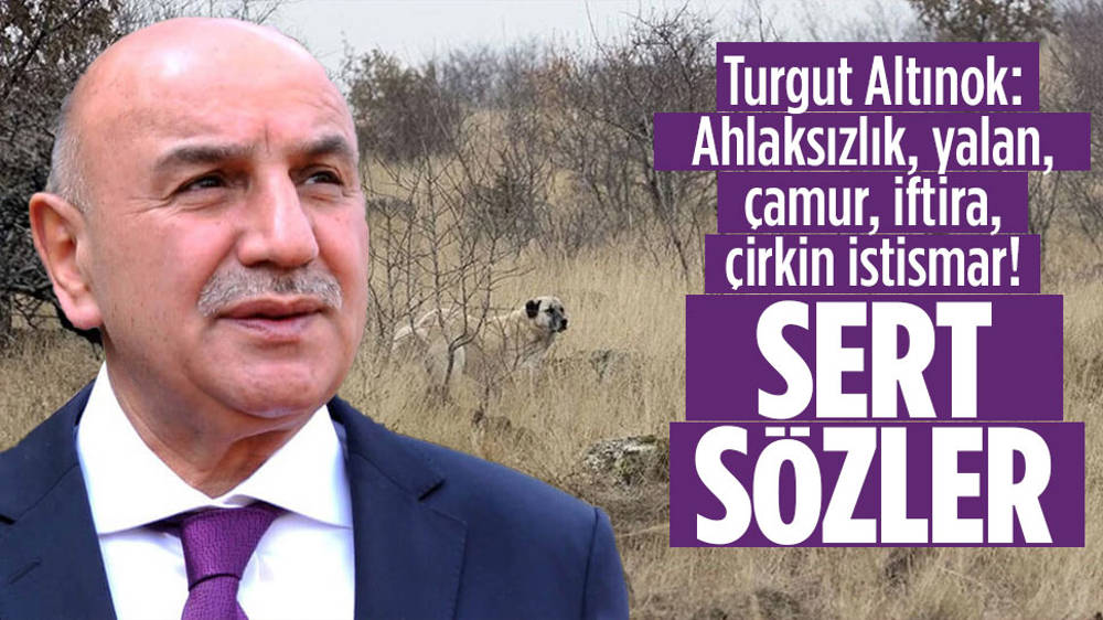 Turgut Altınok’tan sert tepki: Yalan, iftira, çamur, ahlaksızlık!