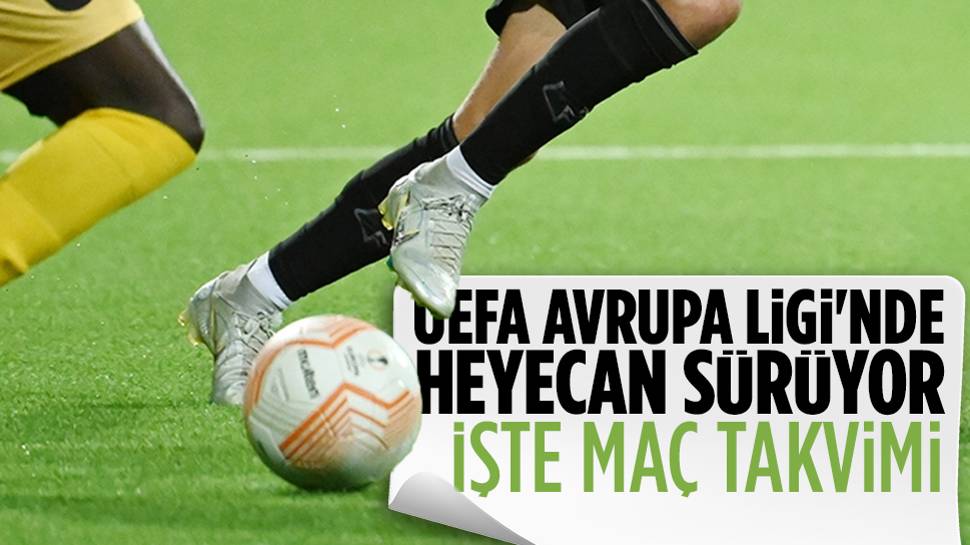 UEFA Avrupa Ligi'nde 5. hafta maçları yarın oynanacak